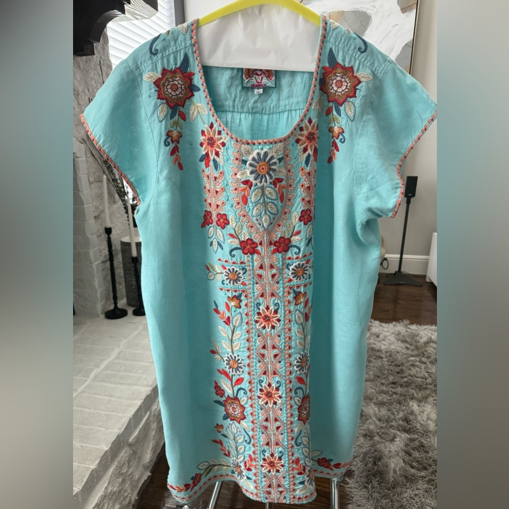 Johnny was tunic dress